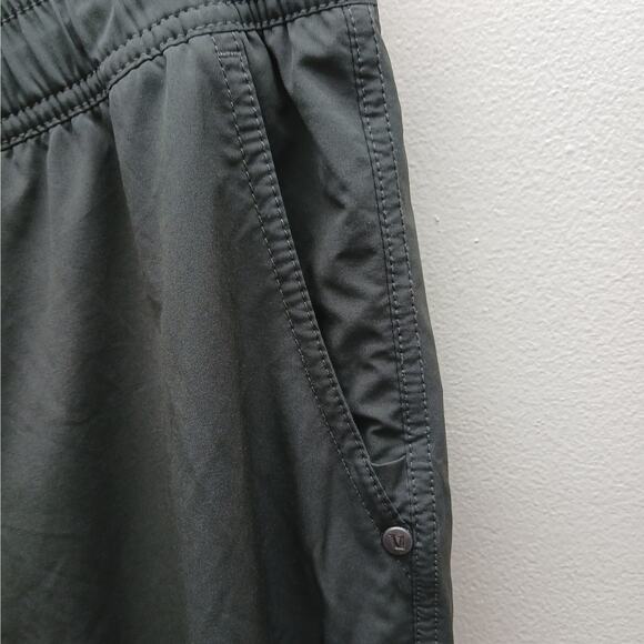 Vuori Kore Jogger Lined Drawstring Performance Athletic Jogger Pants Green SZ LG - Picture 10 of 10